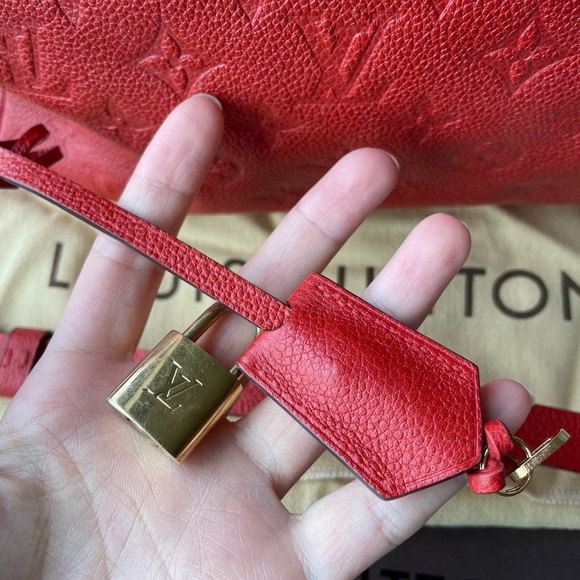 Beautiful red Louis Vuitton speedy 30 - Picture 11 of 13
